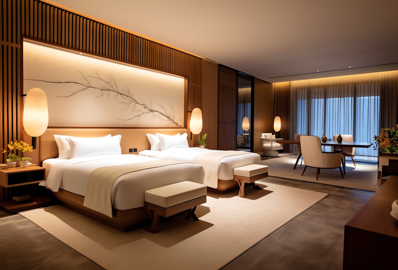 Inspirasi Gaya Backdrop Kamar Hotel Ala Boutique Hotel, Resort Tropis, dan Hotel Bisnis
