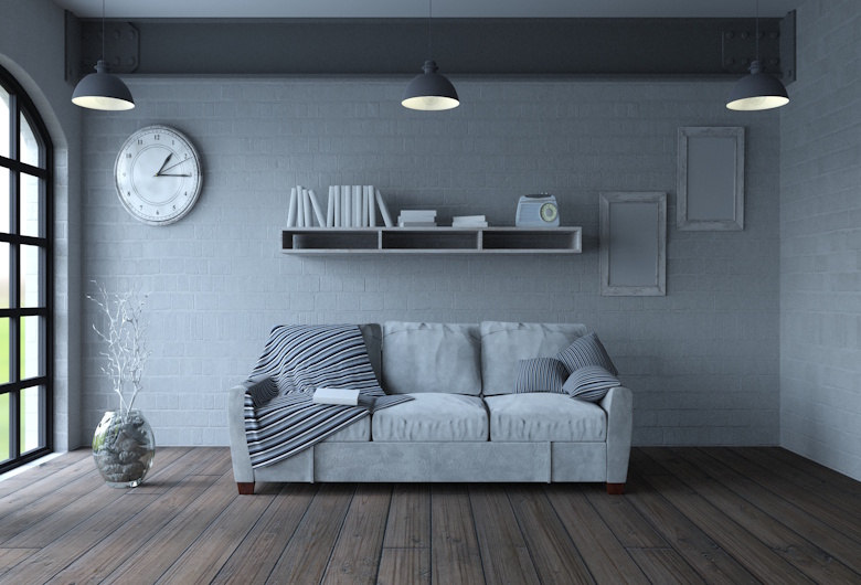 Inspirasi Warna Cat Interior dengan Nuansa Greyish Blue