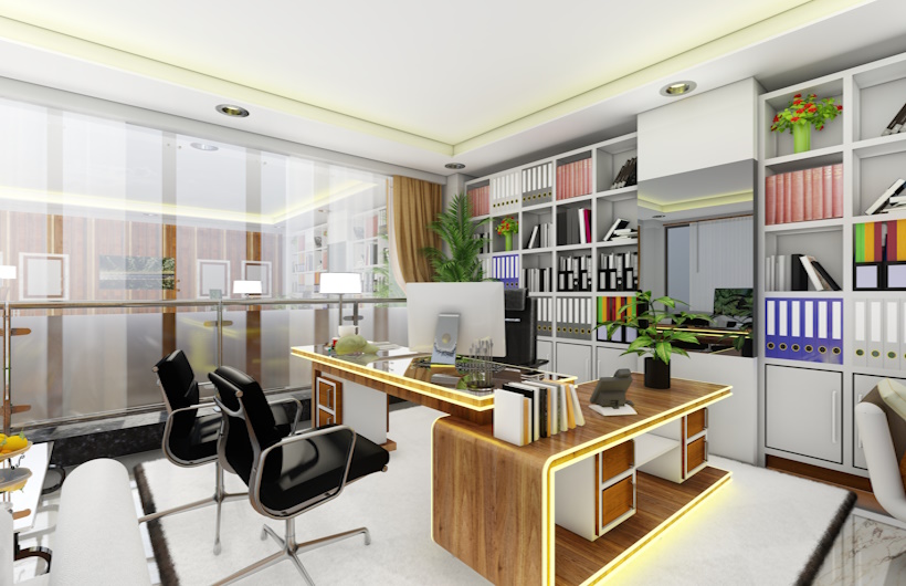 Layanan Desain Interior Kantor Harapan Indah yang Berpengalaman