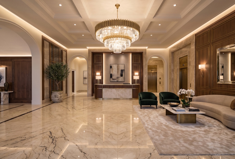 Desain Interior Lobby Apartemen yang Mewah dan Berkesan bagi Setiap Tamu