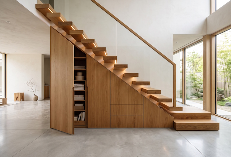 Trik Desain Interior Hidden Storage: Rahasia Rumah Rapi Tanpa Barang Berantakan