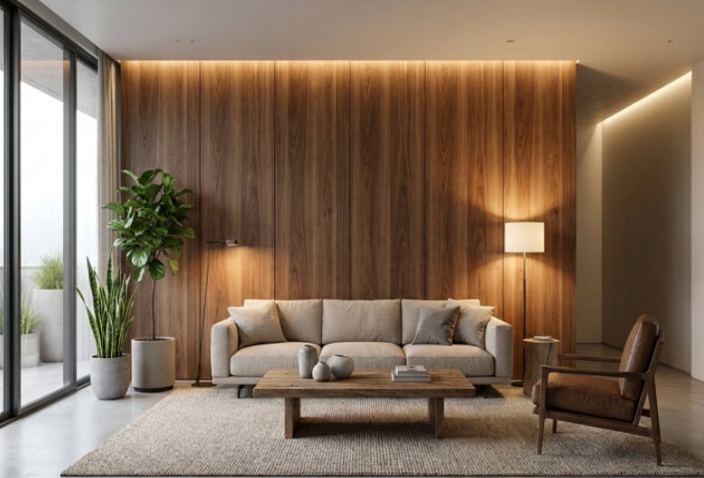 Mengenal Penggunaan Veneer untuk Dinding pada Interior Rumah