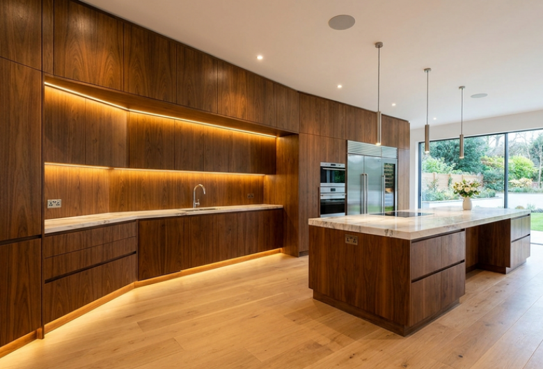 Cara Memilih Veneer untuk Kitchen Set Berdasarkan Kebutuhan Dapur