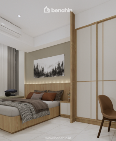 Design Interior and Build HK Apartemen Tipe B Pakuwon Residence Bekasi