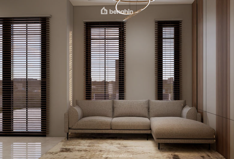 Desain Interior KM House Mrs K Cluster Klasika Levante Grand Wisata