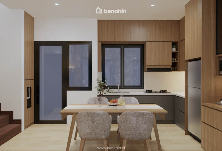 Design Interior and build A+H House Mrs AY, Cluster Burgundy, Summarecon Bekasi