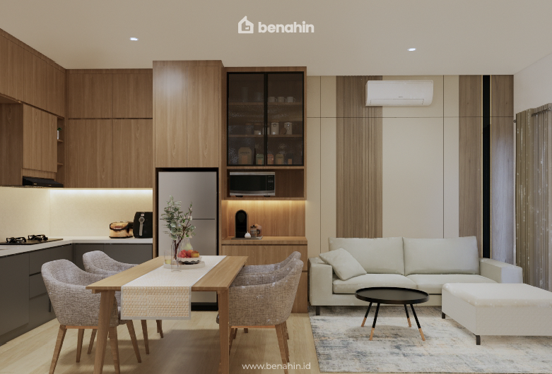 Design Interior and build A+H House Mrs AY, Cluster Burgundy, Summarecon Bekasi