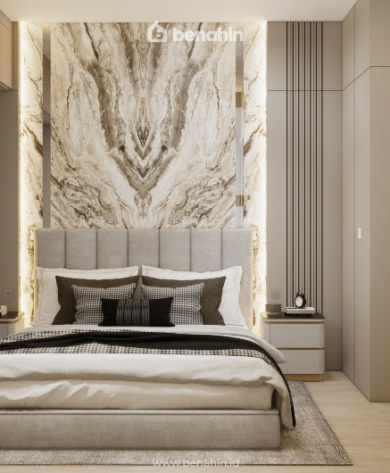 Design Interior and Build KM House Mrs K Cluster Klasika Levante Grand Wisata