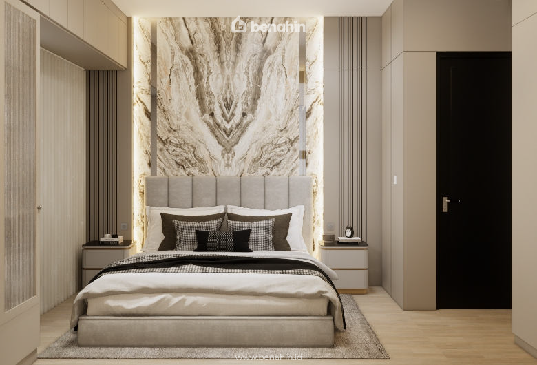 Desain Interior KM House Mrs K Cluster Klasika Levante Grand Wisata