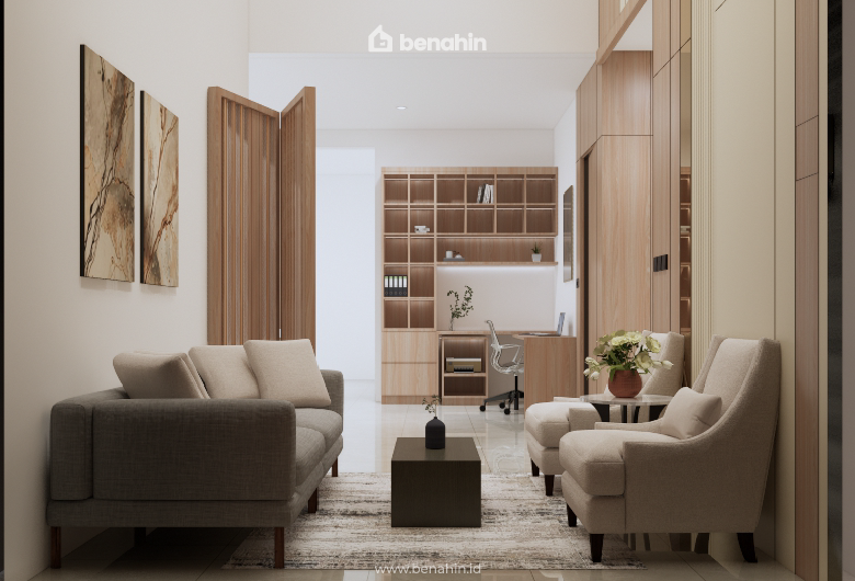 Design Interior and Build E+F House Delta mas, Cikarang