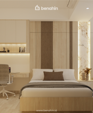 Design Interior and Build HK Apartemen Tipe A Pakuwon Residence Bekasi