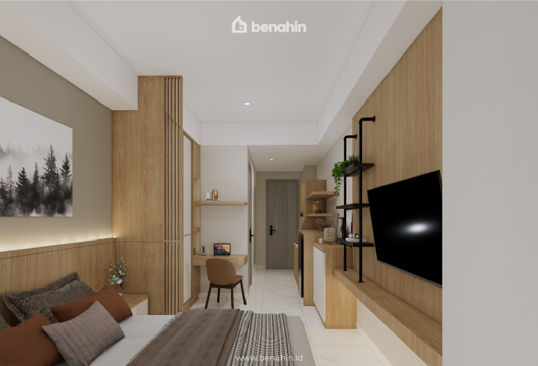 Design and Build HK Apartemen Tipe B Pakuwon Residence Bekasi